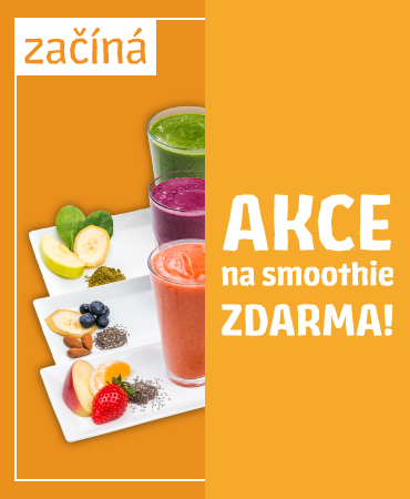 Smoothie zdarma za Vaše nákupy