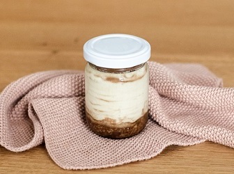 raw vegan kávový dezert