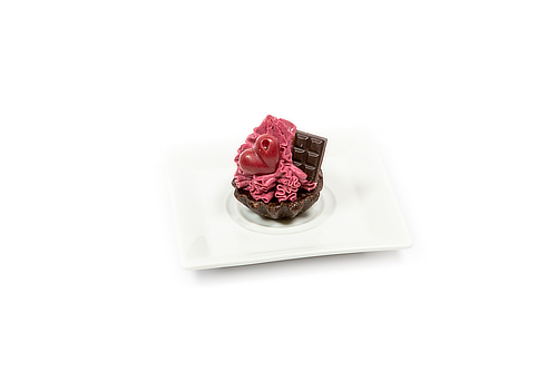 raw vegan bezlepkový cupcake ovocný mix