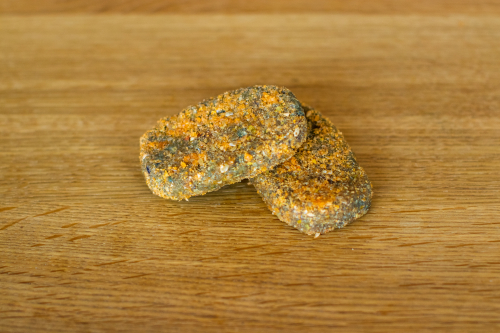 raw vegan nugety se spirulinou