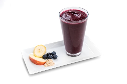 smoothie nápoj "borůvkové políbení"