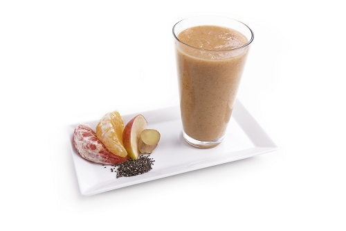smoothie nápoj  "jablkové nažhavení"